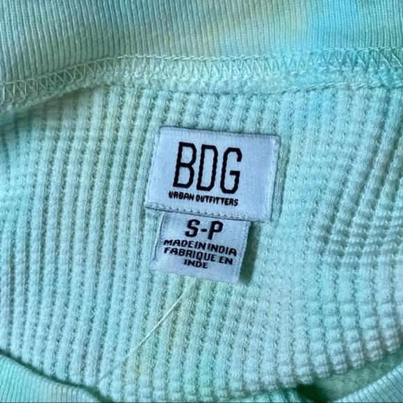 BDG Urban Outfitters Tie Die Waffle Knot Tank Top Light Blue Women’s Small* NWT - Picture 5 of 10